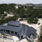 SA Metal Roofing LLC - Black Metal Roof Project
